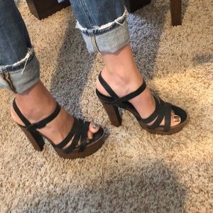 Platform heels/sandals