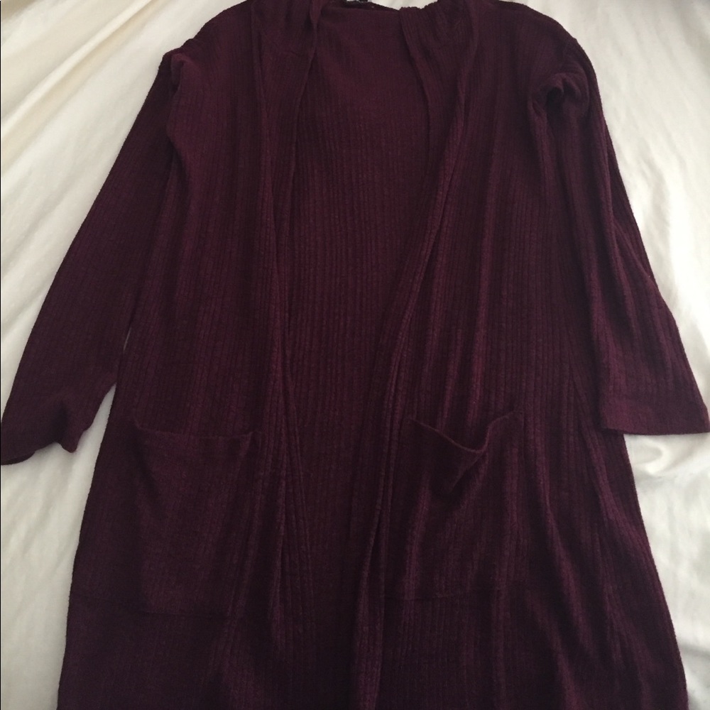 Hoodie cardigan