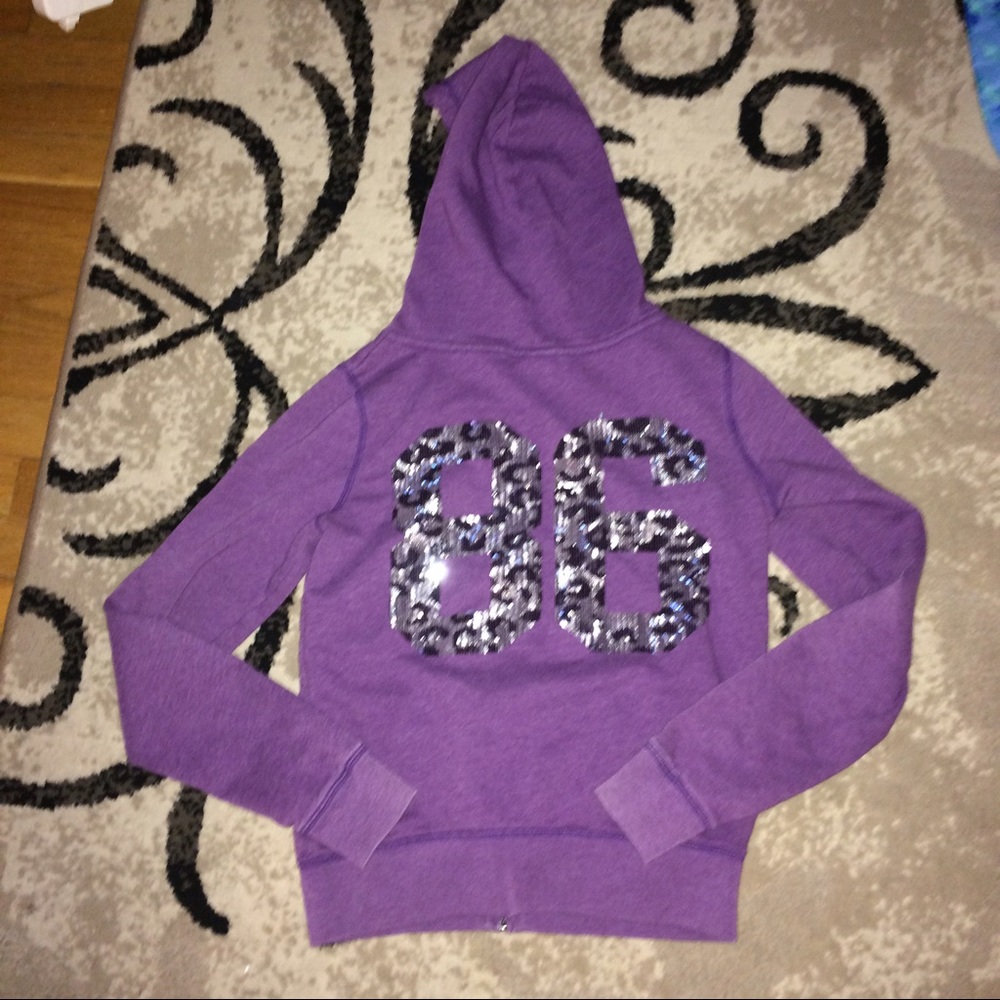 Rare cheetah bling full zip