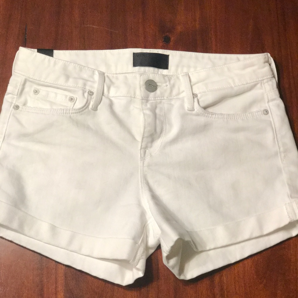 VINCE white shorts