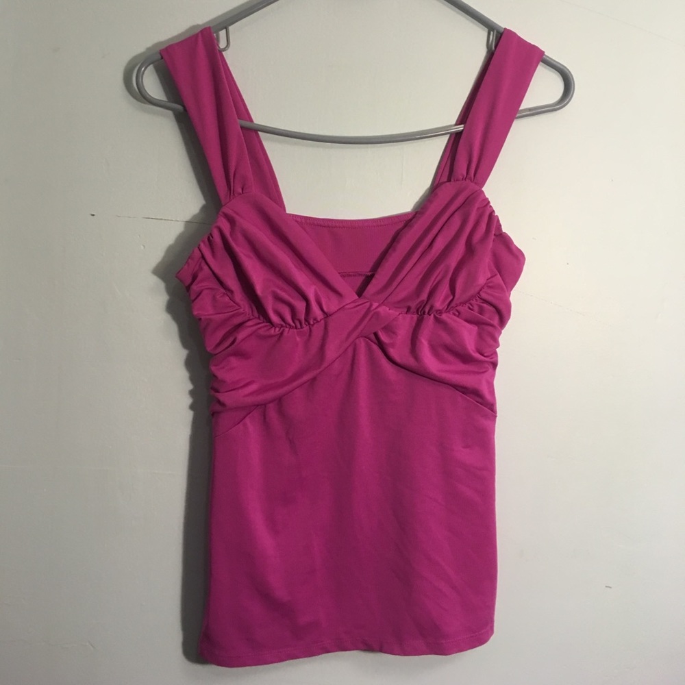 Hot pink tank top