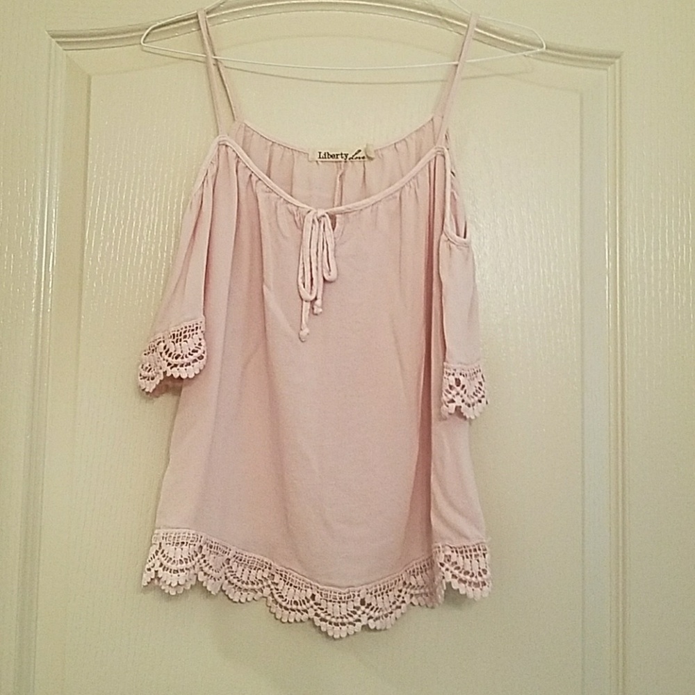 Blush blouse