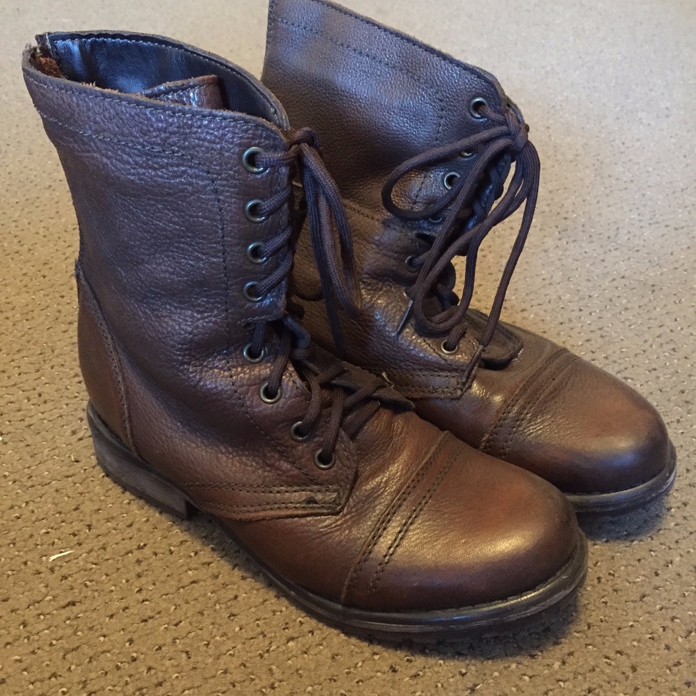 Steve Madden Troopa combat boots
