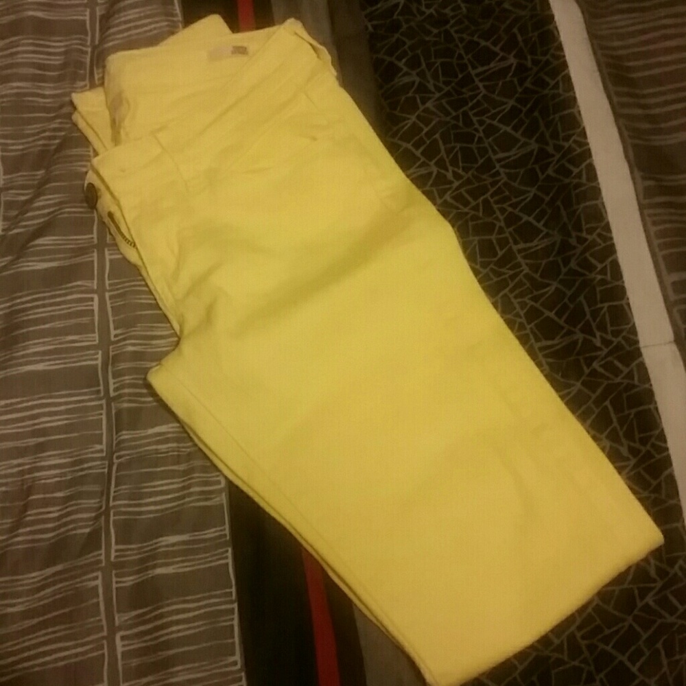 Yellow Skinny Jeans