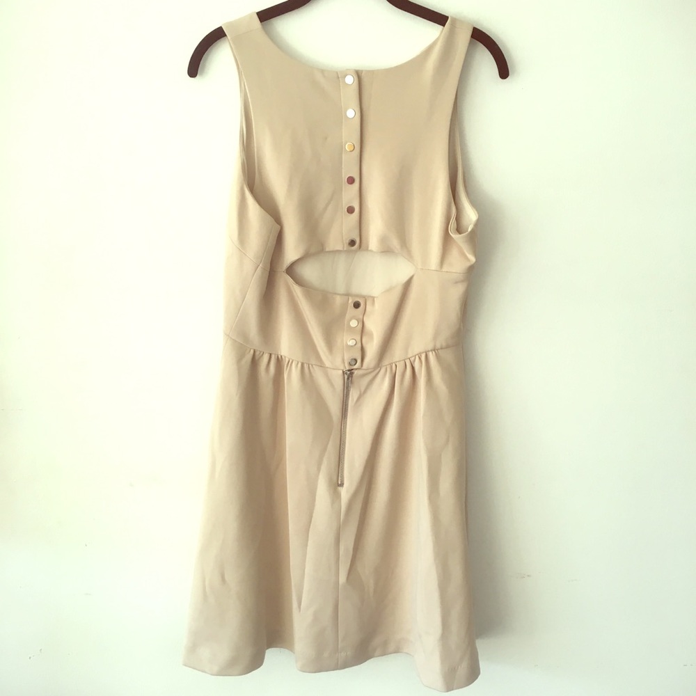 W118 by Walter Baker Dress with open back buttons