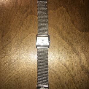 Stainless steel GUESS watch