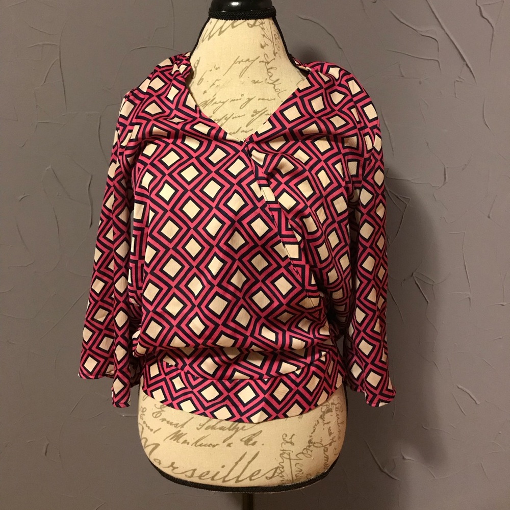 Pink Tile dress shirt