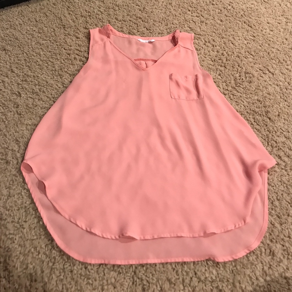 Peach blouse!