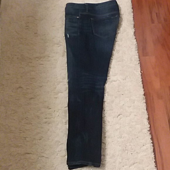 Express Denim - Express Distressed modern boyfriend jeans size 6