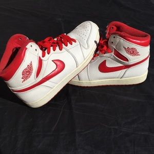 2009 Retro Metallic Red Jordan 1s