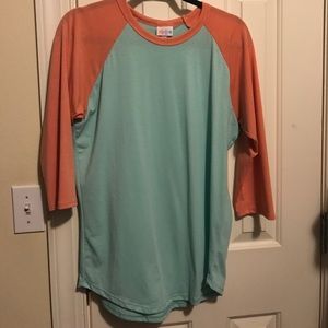 LuLaRoe Randy Baseball Tee