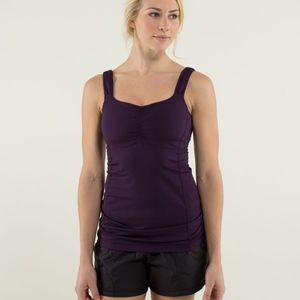 Lululemon aria tank deep zinfandel 4
