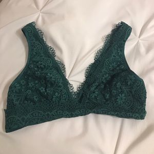 Hunter green Victoria Secret Bralette