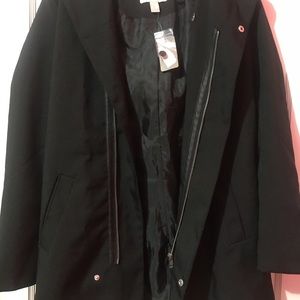 Black medium coat