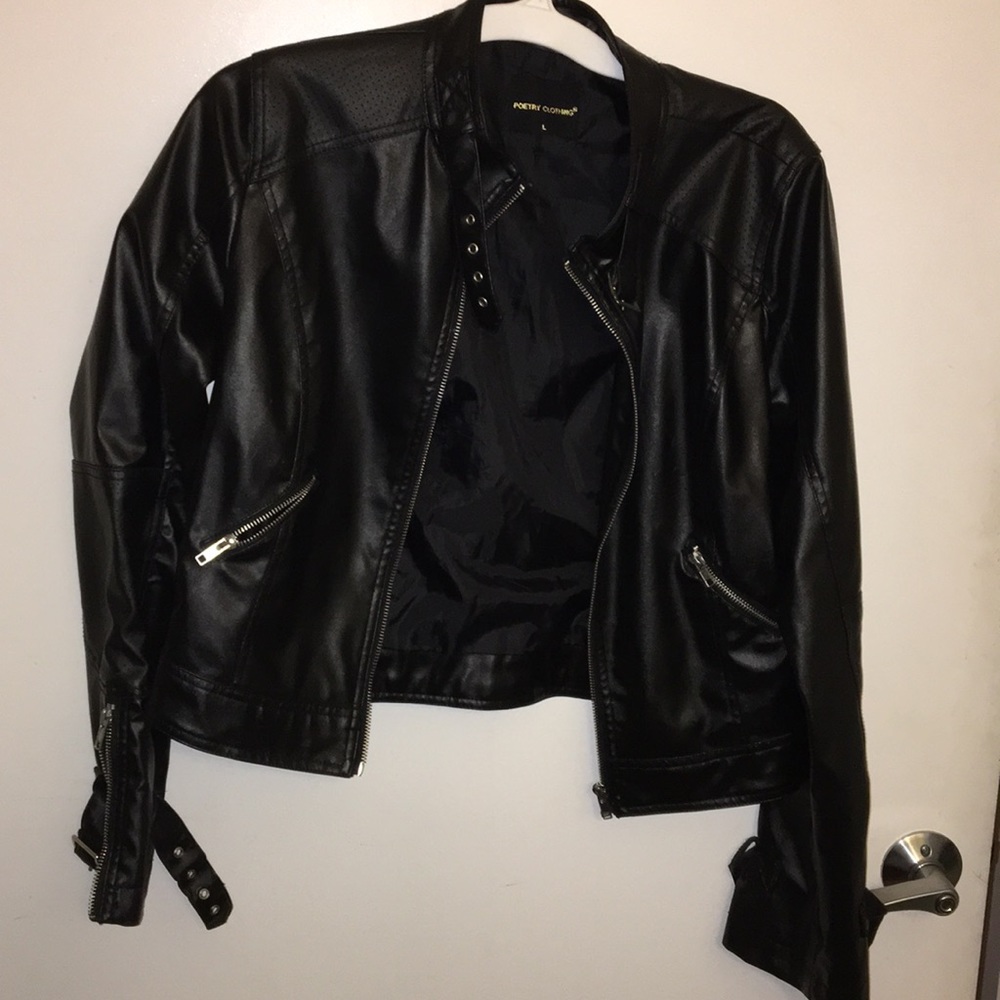Vegan Leather Jacket