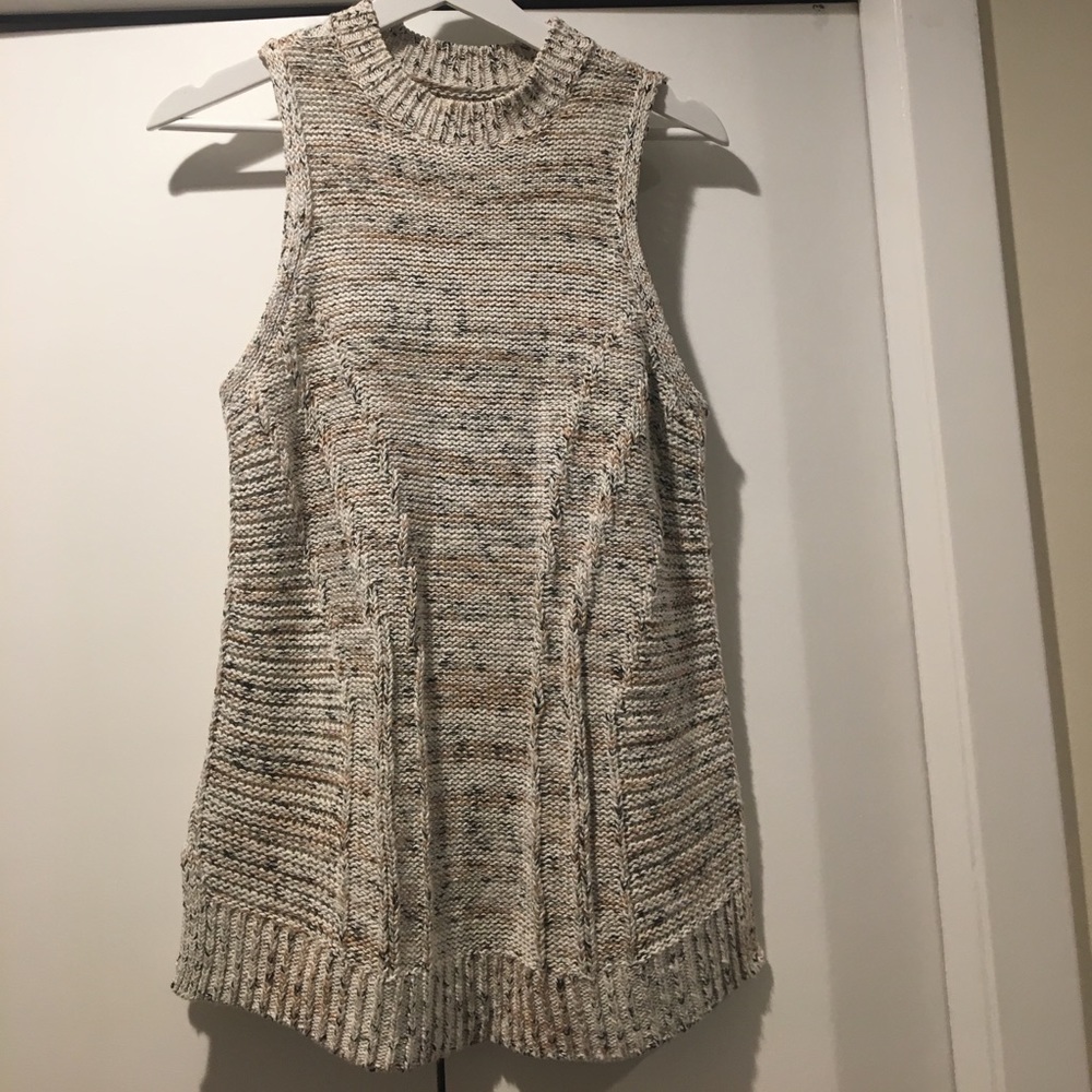 LOFT Sleeveless Sweater - Picture 2 of 5