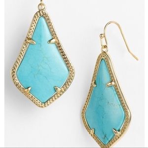 Kendra Scott Alexander Earrings in Turquoise
