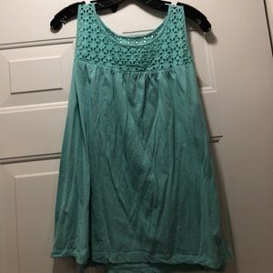 Old Navy Tank Top-Aqua
