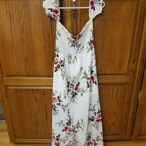 Floral, Off-the-Shoulder Dress