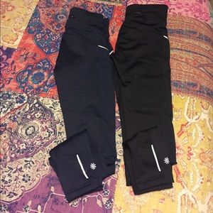 Athleta Fleece Lined Leggings