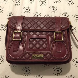 DISCONTINUED Dr. Martens 11" quilted satchel!