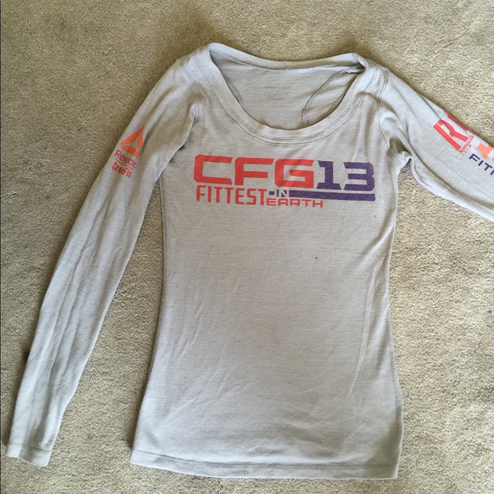 XS REEBOK CROSSFIT LONG SLEEVE SHIRT