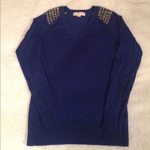 Michael Kors sweater with metal detailing