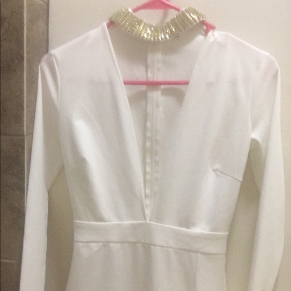 Long white dress - Picture 5 of 8