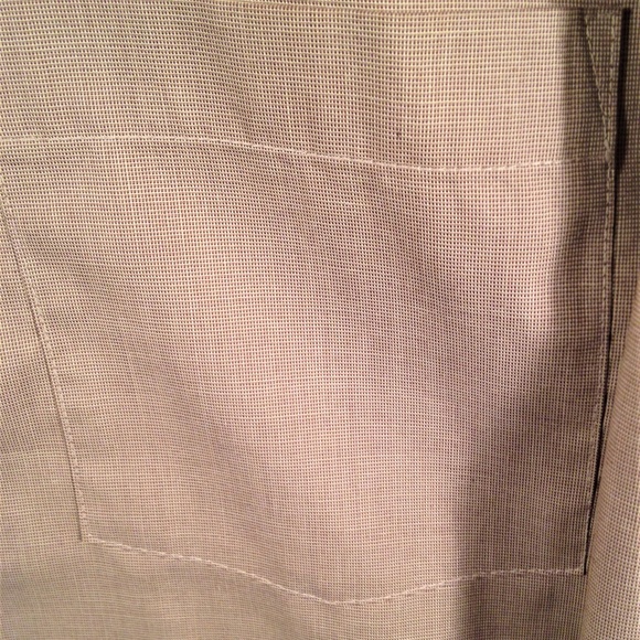 *SOLD*Claybrooke Solid Tan Button Down Shirt - Picture 4 of 8