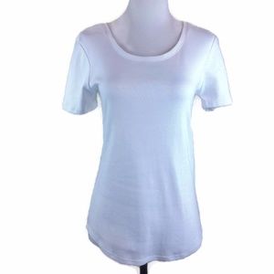 SOLDChico's "ultimate tee" White Cotton TShirt NWT