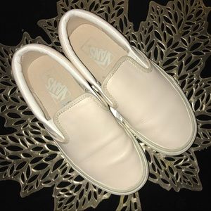 Vans Classic Leather Slip On