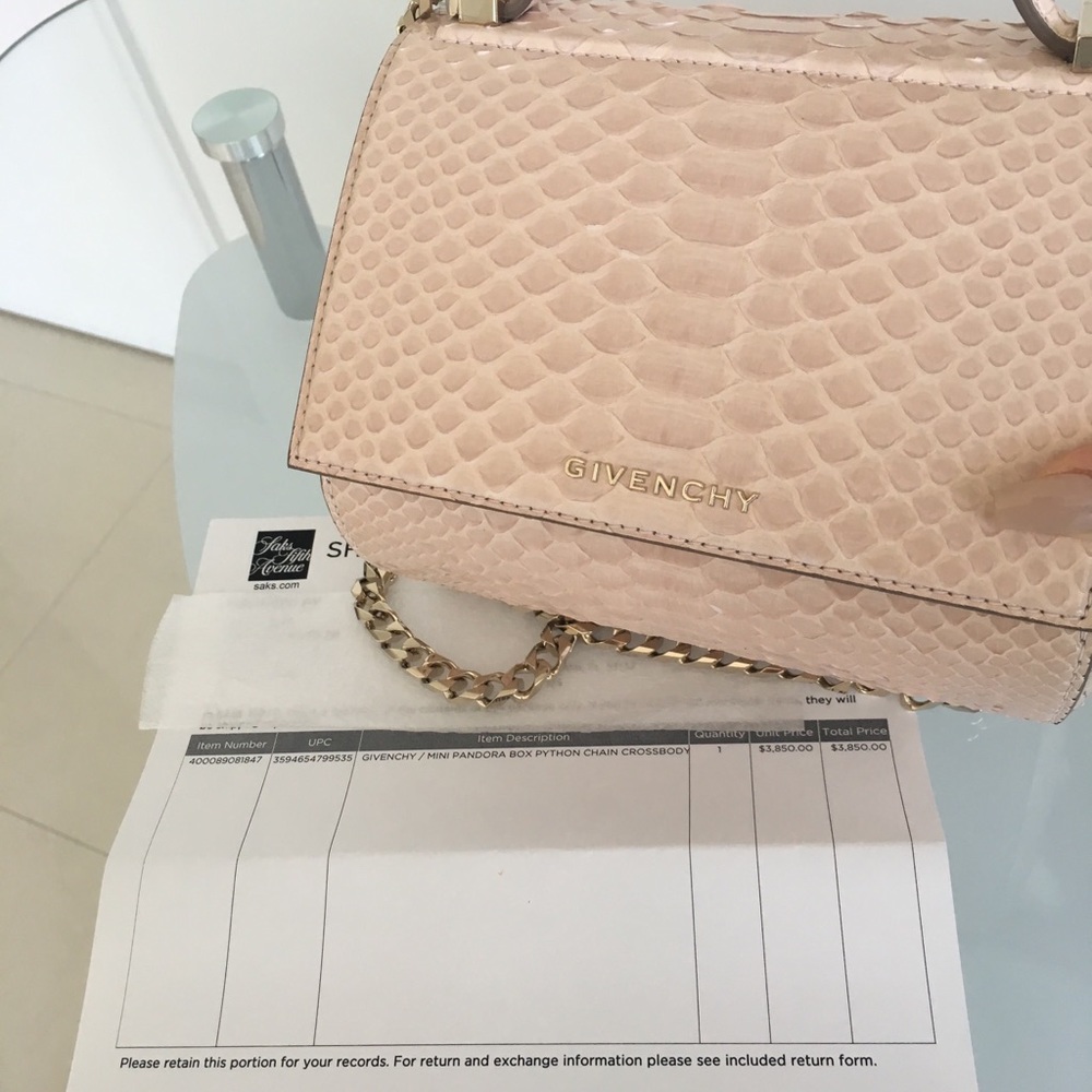 Givenchy PYTHON Limited Edition Pandora Box - Picture 4 of 8