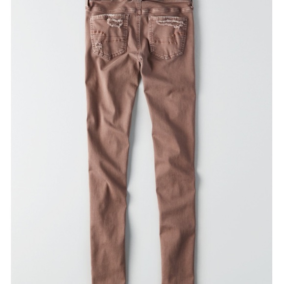 S A L E ‼️AEO | Denim X Sateen Jeggings - Picture 5 of 5