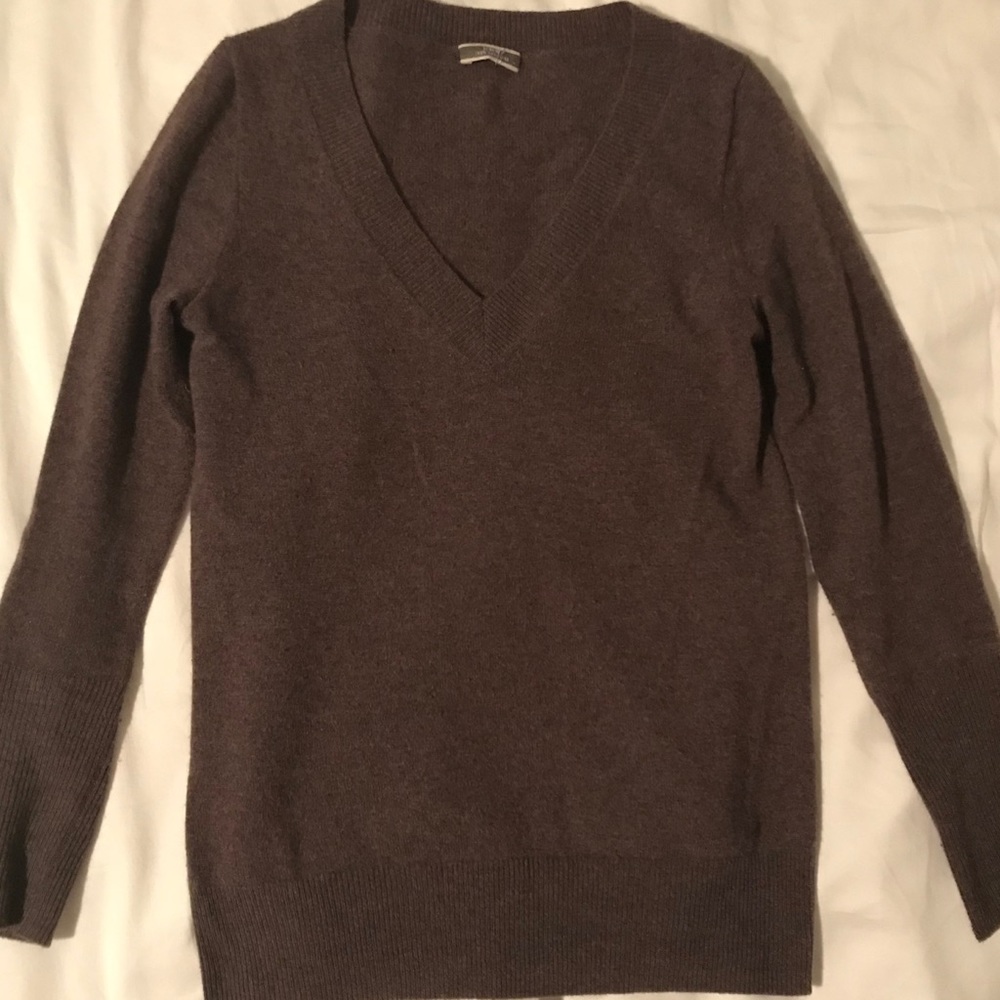 J Crew Cashmere V-Neck Sweater