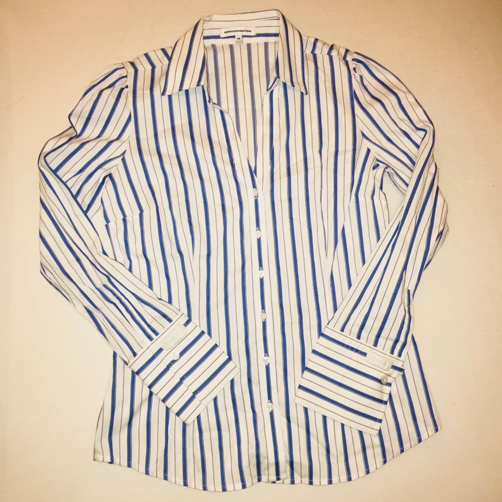 Express Design Studio button down shirt-size M