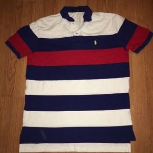 Striped Ralph Lauren polo