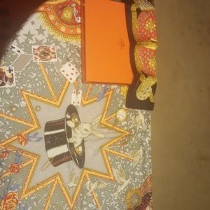 Hermes scarves,  1 large, 1 small