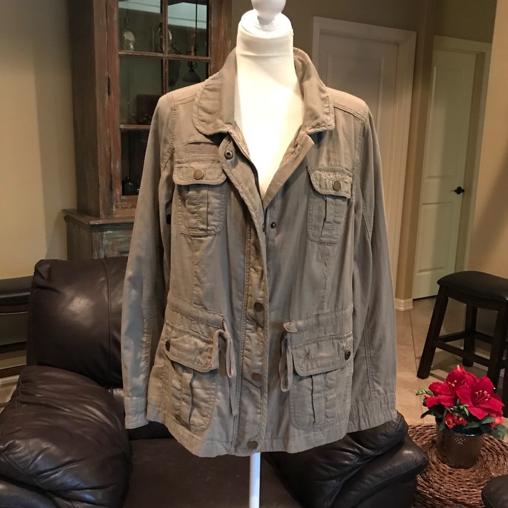 LANE BRYANT CARGO JACKET