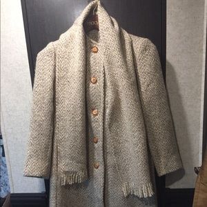 Vintage style Irish tweed coat by Fleurette.
