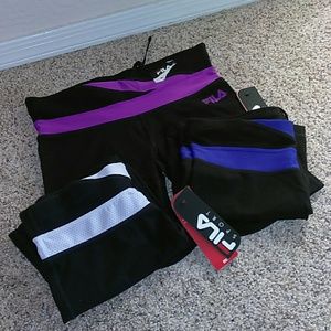 Three bicycle spandex shorts