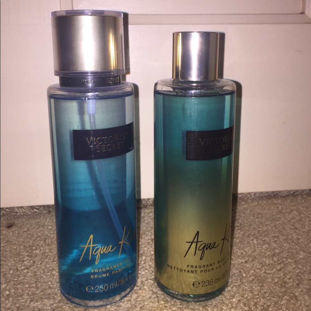 Victoria secret body wash and spray