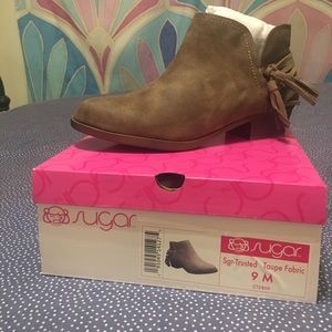 Sugar Taupe Booties