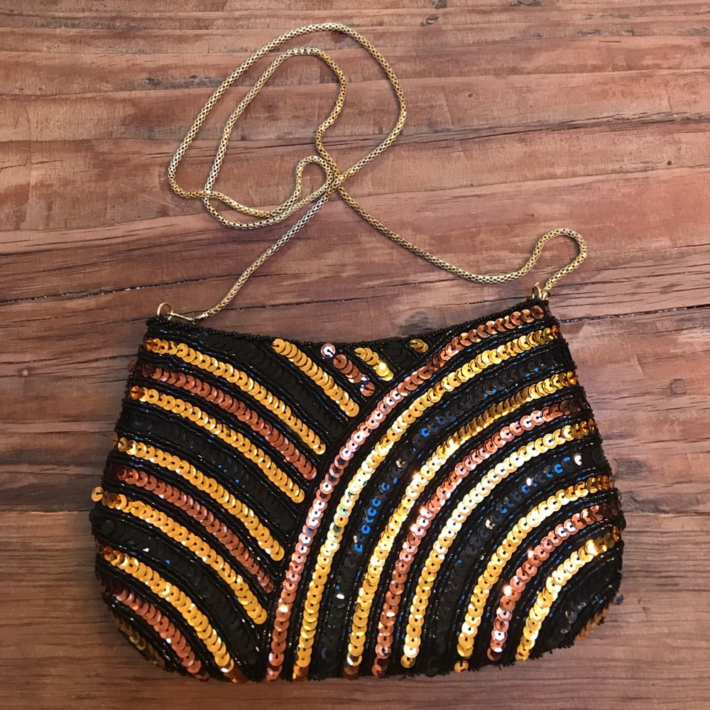 Beautiful Vintage La Regale Sequined Bag