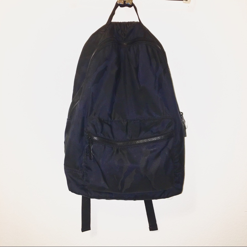 H&M Military Navy Camo Cargo Utility Backpack