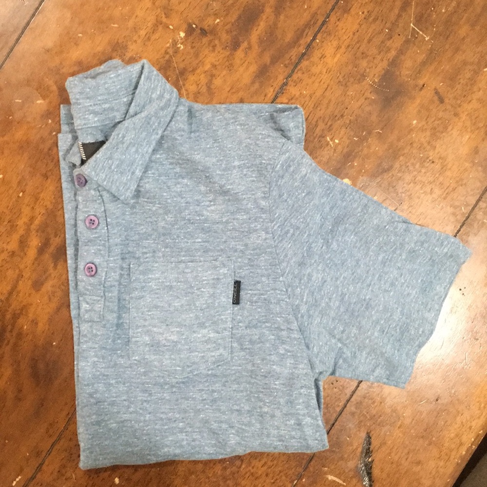O’Neill Men’s blue cotton collars shirt
