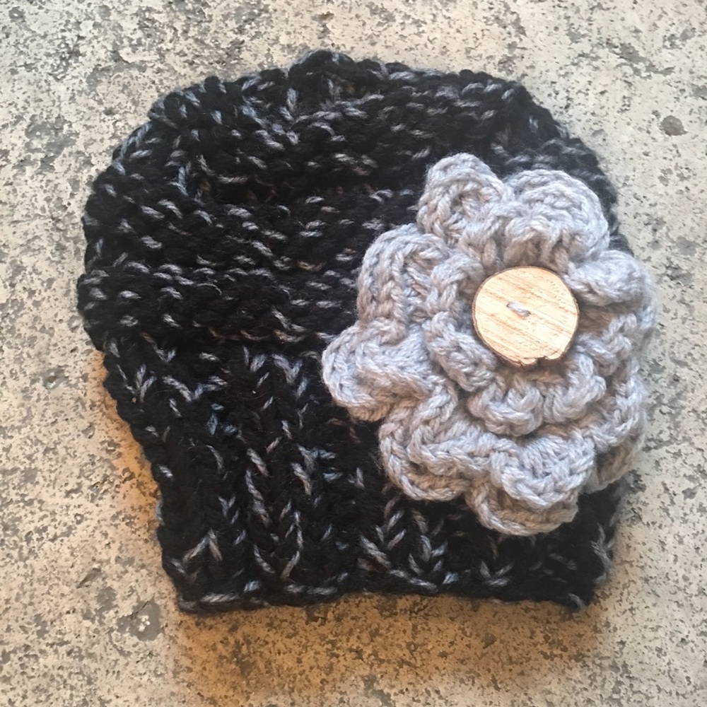 Handmade crochet winter hat