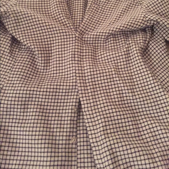 Elizabeth & James snap up graph paper plaid shirt - Picture 5 of 6