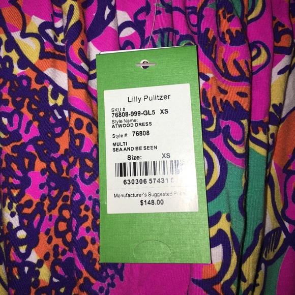 Lilly Pulitzer Atwood Dress XS - Picture 3 of 3