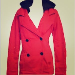 Hurley Peacoat Hoodie Sweater Jacket