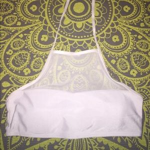 High neck swim suit too